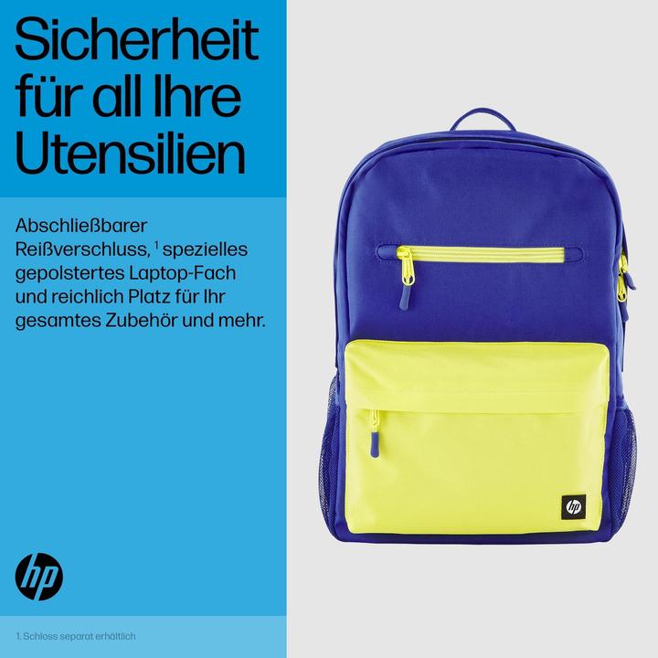 Actual product image HP Campus Blue Backpack (P) (17 l)