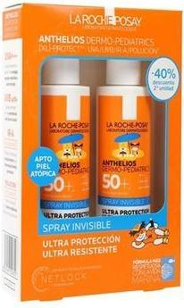 Actual product image La Roche Posay La Roche-Posay Anthelios Dermo Pediatrics Spray Spf 50+ - 2x200ml (Sun spray, SPF 50+, 200 ml)
