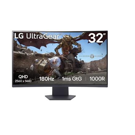 Actual product image LG UltraGear 32GS60QC-B (2560 x 1440 pixels, 31.50")