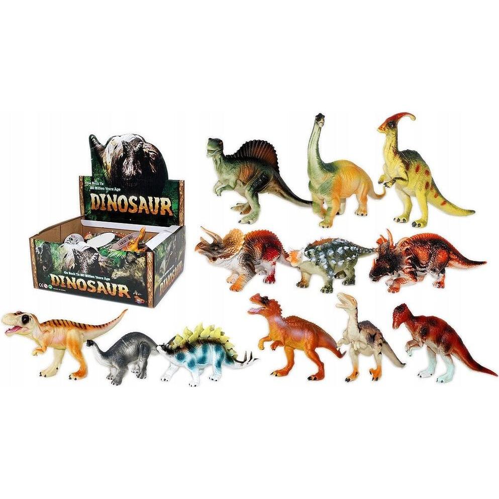 Tinisu Dinosaurier Figuren Set - 15cm groÃŸe Dino Figuren