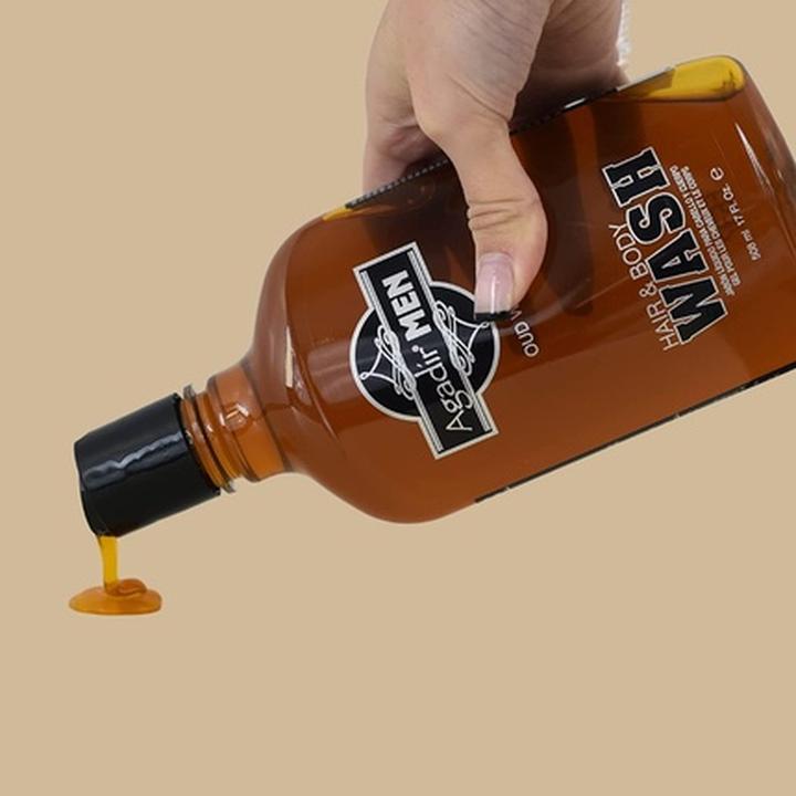 Actual product image Agadir Men Gel and Shampoo 250ml (250 ml, Liquid shampoo)