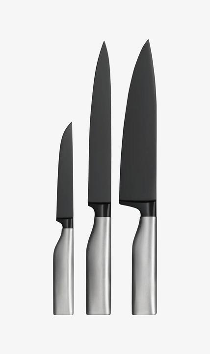 Produktbild WMF Ultimate Black Messer-Set, 3-teilig (20 cm)
