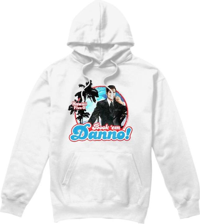Immagine prodotto Hawaii Five-0 Book Em Danno Felpa con Cappuccio Uomo (L)