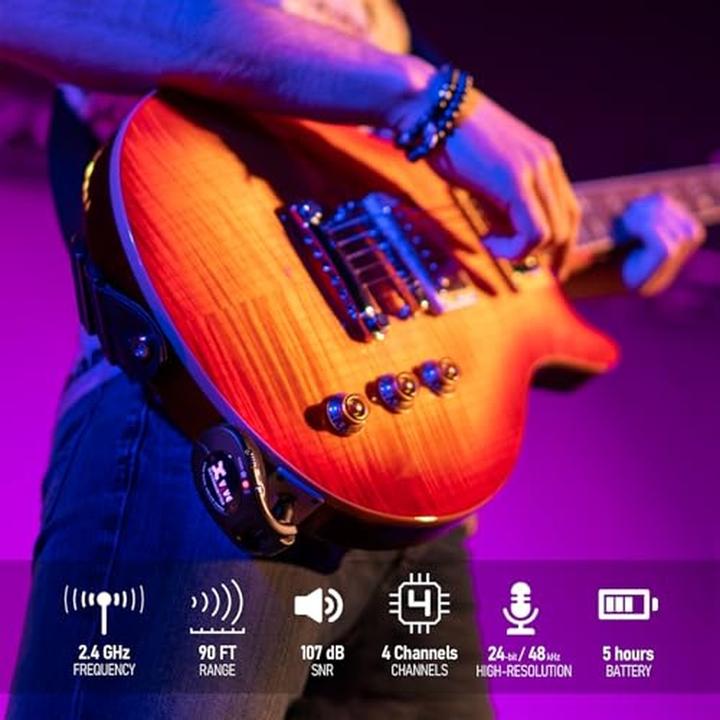 Image du produit Xvive U2 Black draadloos gitaarsysteem