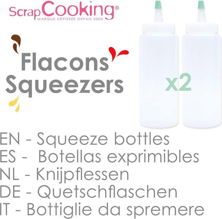 Produktbild ScrapCooking Glasurflasche (Dekorierflasche)