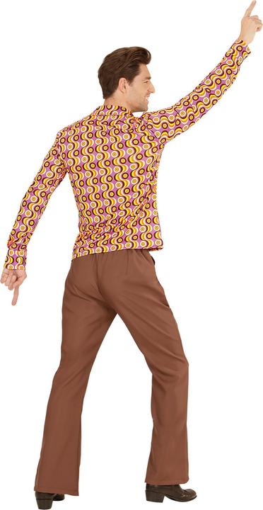 Immagine prodotto Widmann Camicia da uomo anni '70 Groovy Style Disc (M, S)