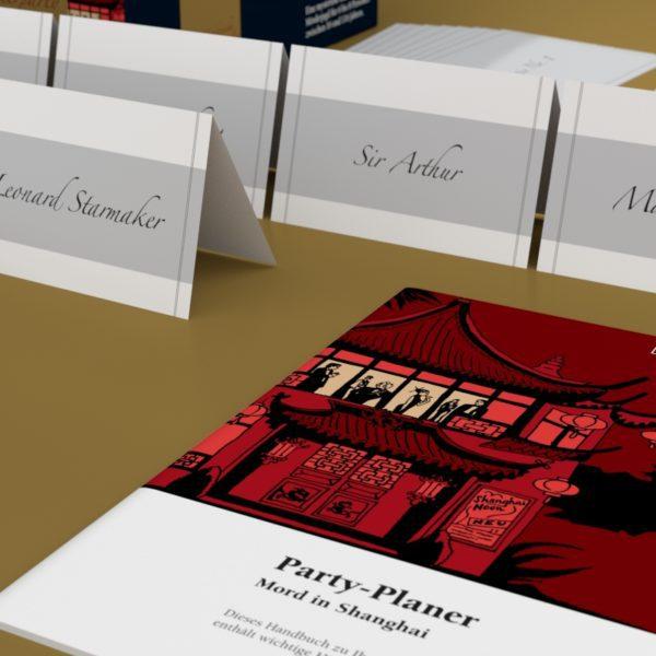 Actual product image Murderous dinner party murder in Shanghai (German)