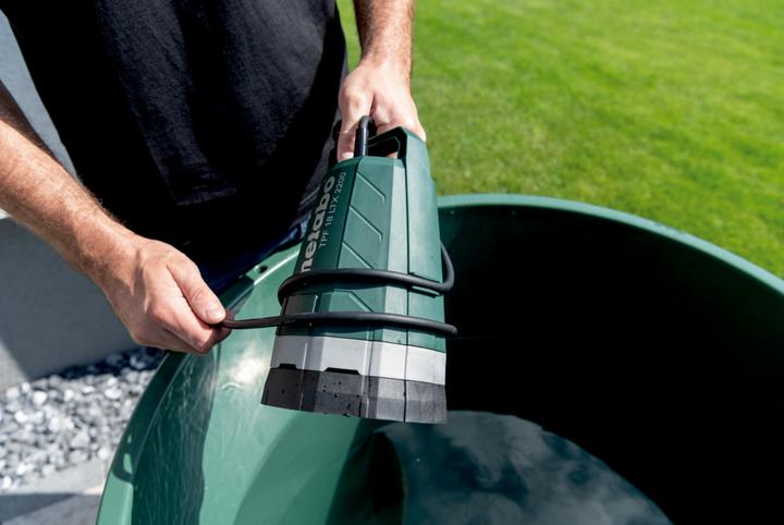Produktbild Metabo TPF 18 LTX 2200 (Gartenpumpe, Kellerpumpe, Klarwasserpumpe, Regenfasspumpe)