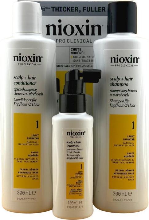 Image du produit Nioxin Scalp + Hair Thickening System 1 (Set soin capillaire)