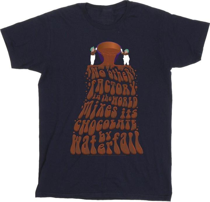Produktbild Willy Wonka & the Chocolate Factory Chocolate Waterfall TShirt Jungen (152, 158)