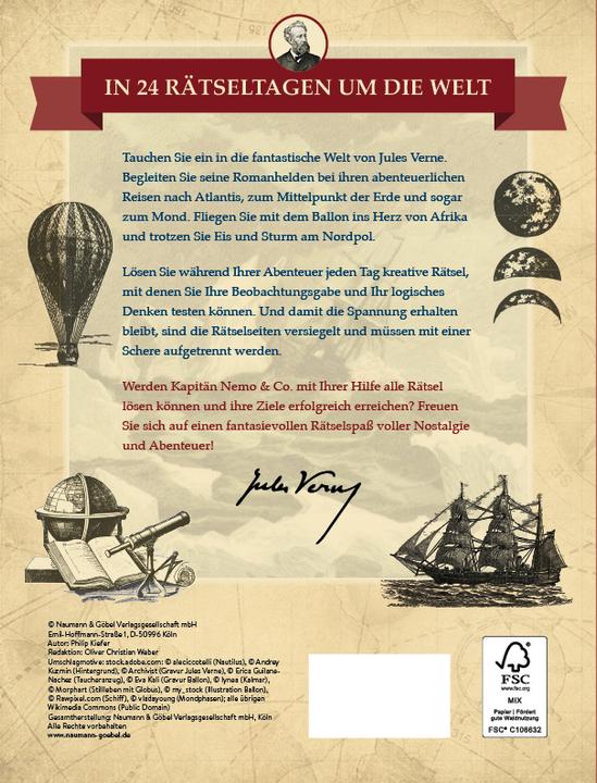 Produktbild Jules Verne Logikrätsel