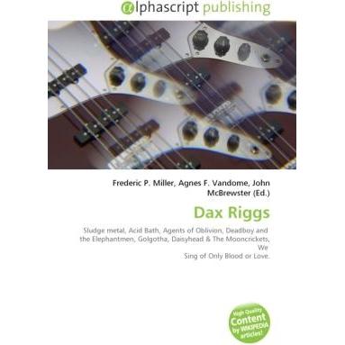 Thumbnail - Dax Riggs, Fachbücher