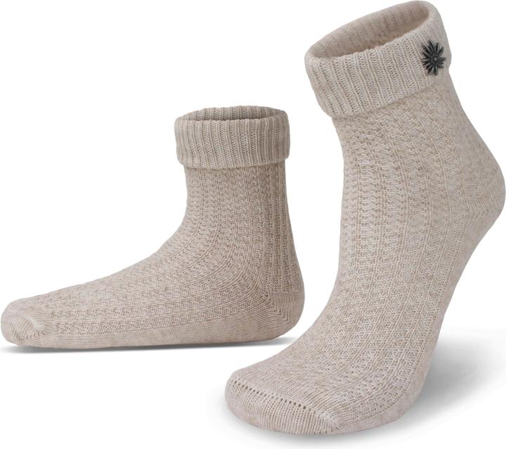 Actual product image Normani Traditional socks with edelweiss pin (Single pack, 39 - 42)