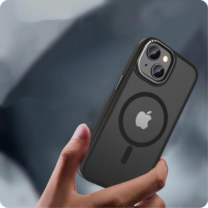 Produktbild Tech-Protect MagMat 2 MagSafe case for iPhone 15 - matte black (Apple iPhone 15)