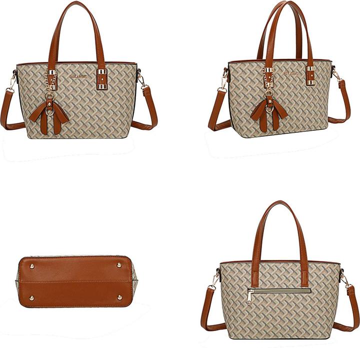 Actual product image Gallantry Cabas geflochten mit Riemen Damen