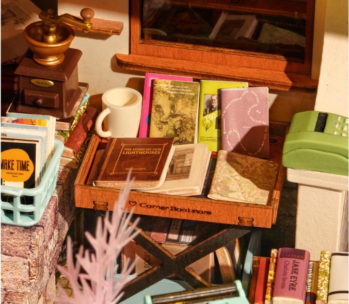 Image du produit Rolife Corner Bookstore - Maison miniature