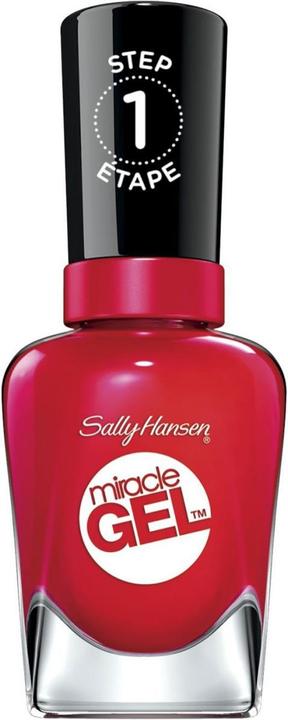 Sally Hansen Miracle Gel (470 Red Eye, Gel-Effect Nail Polish)