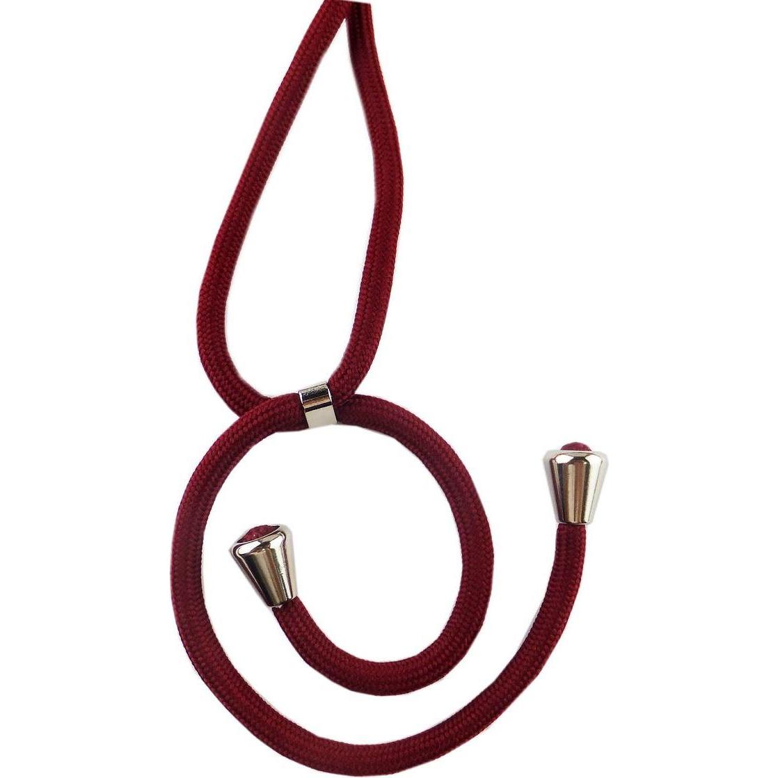 Thumbnail - König Design Apple iPhone 7 Handykette Hülle mit Band Case zum umhängen mit Kordel Tasche Rot, Handykette, Transparent