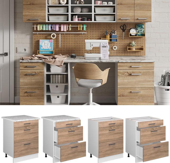 Produktbild Vicco Unterschrank R-Line (60 x 46 x 81.60 cm)