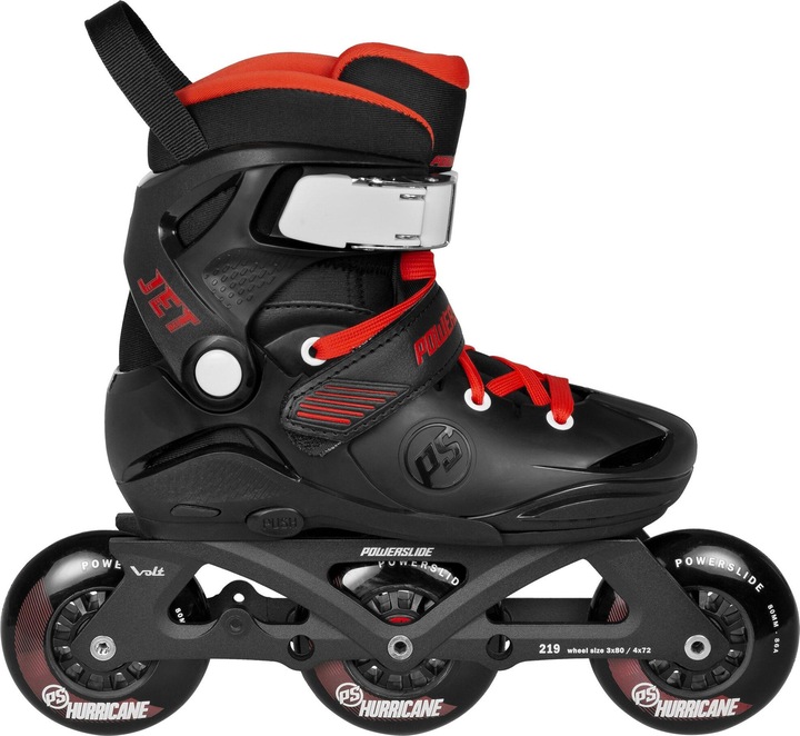 Actual product image Powerslide PHUZION SKATES Jet Pro black 31-34 (31)