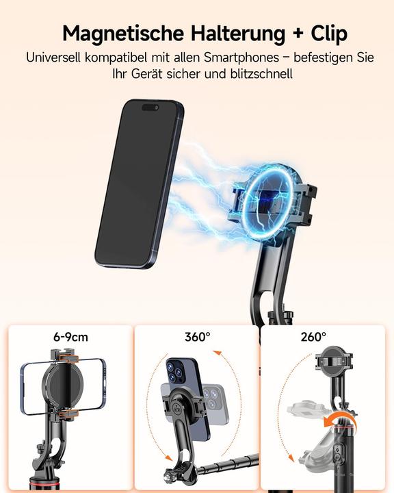 Actual product image Rollei All-in-One-Stativ | MagPod | Easy Creator (Metal, Plastic)