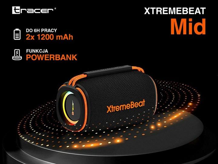 Actual product image Tracer XtremeBeat TWS Tragbarer Bluetooth-Lautsprecher Schwarz 15 W (6 h)