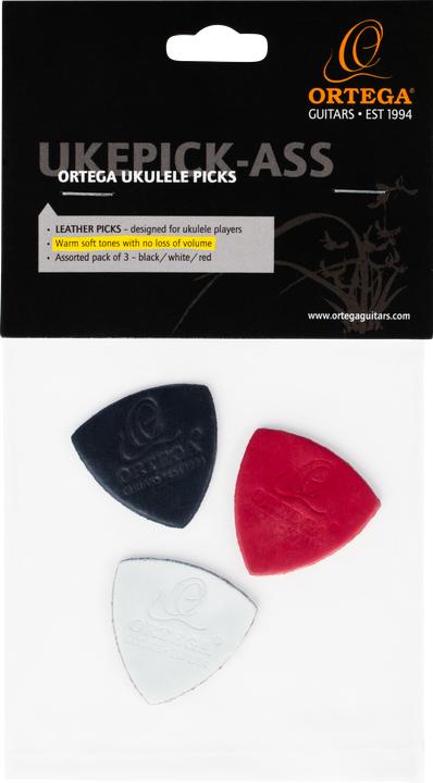 Ortega Picks en cuir (set de 3 pièces) (3 x)