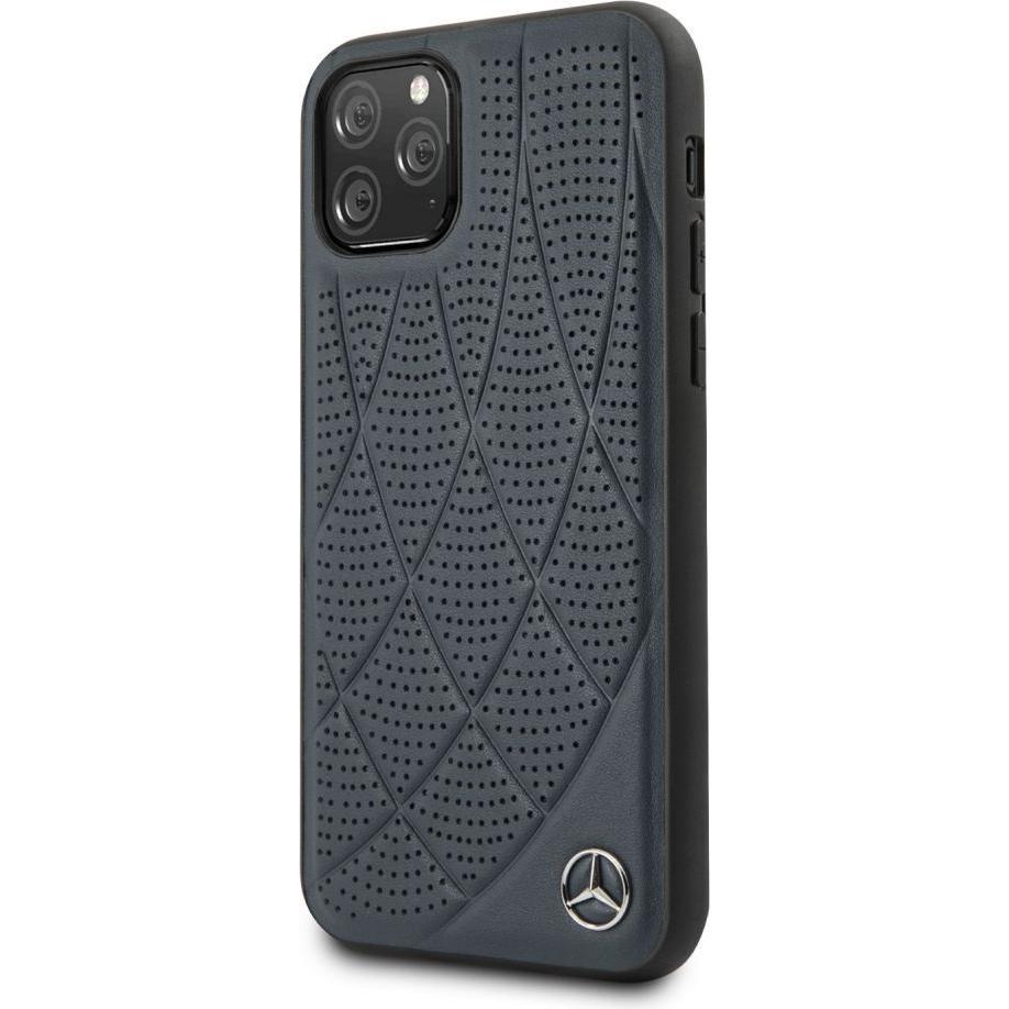 Mercedes-Benz iPhone 11 Pro Quilted Genyine Leather (Apple iPhone 11 Pro) (MEHCN58DIQNA)