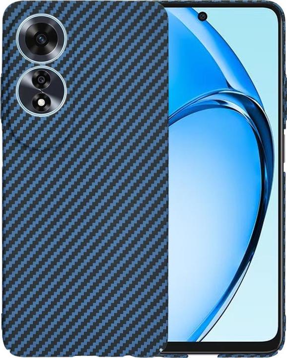 Actual product image Techsuit - Carbonite FiberShell - Oppo A60 4G - Cyan