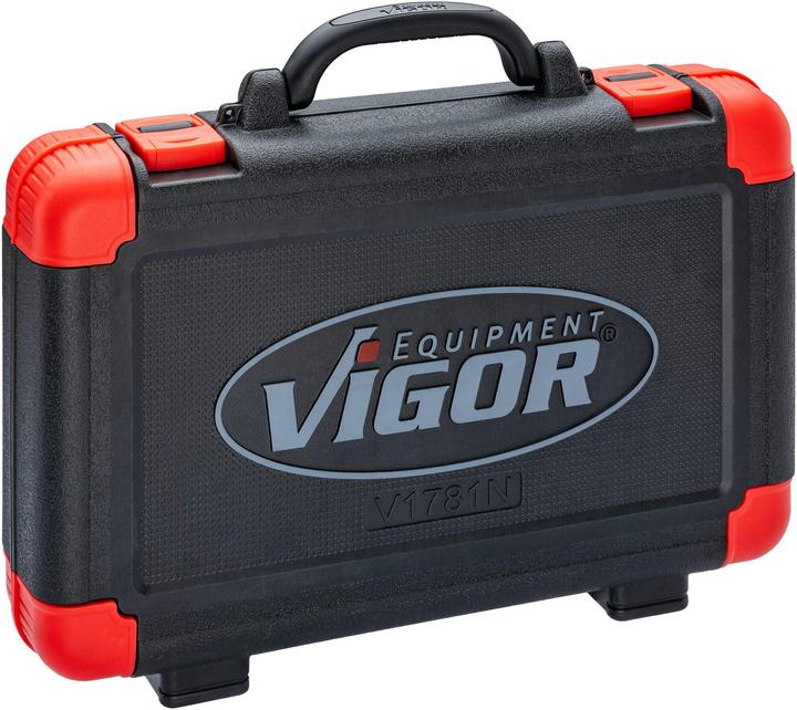 Image du produit Vigor Jeu de douilles T ∙ V1781N ∙ Carré creux 1/4 pouce (6,3 mm), Carré creux 3/8 pouce (10 mm), C…