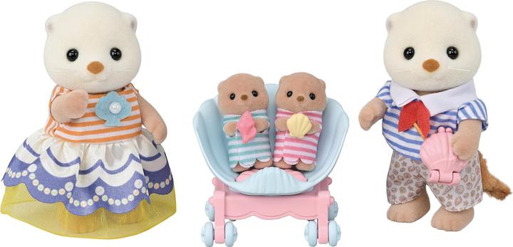 Actual product image Sylvanian Families Seeotter Familie