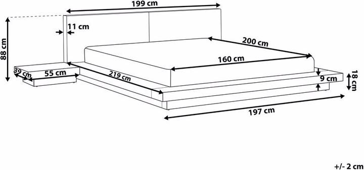 Image du produit Beliani Zen (160 x 200 cm)