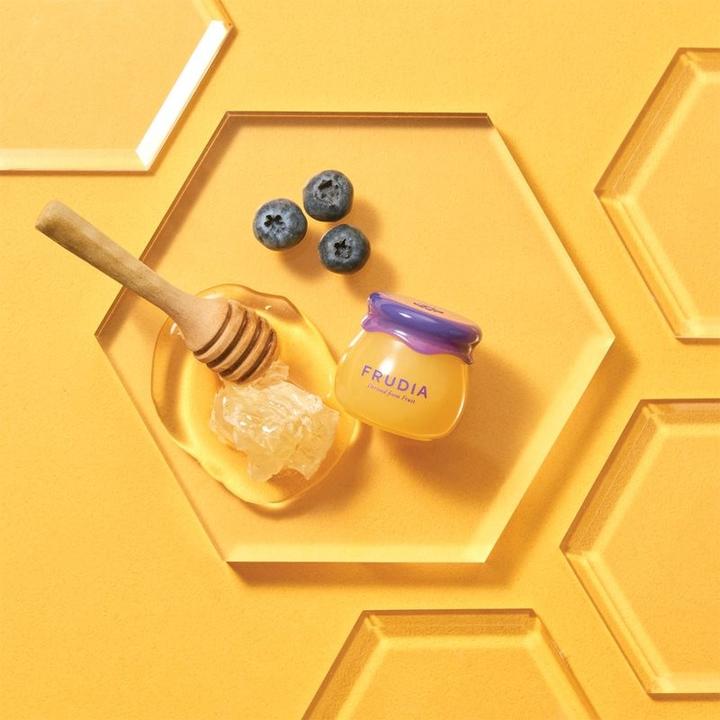 Actual product image Frudia Honey Blueberry (Lip balm, 10 ml)
