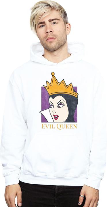 Immagine prodotto Disney Evil Queen Cropped Head Felpa con Cappuccio Uomo (XL)