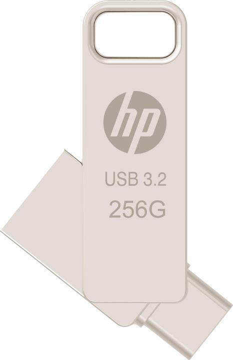 Image du produit HP Lecteur flash métallique 256 Go x206c OTG Type-C (256 Go, USB-C)
