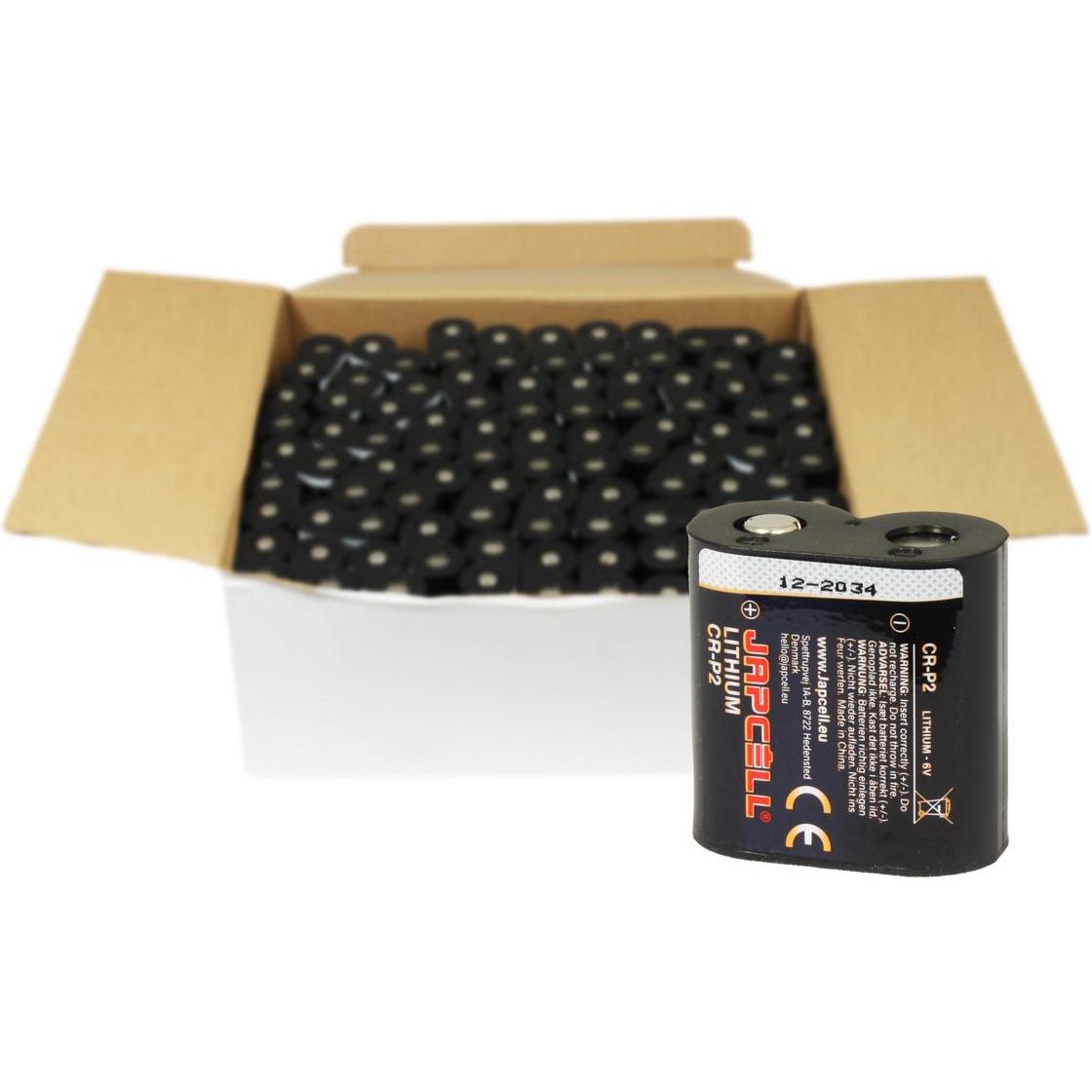 Japcell Japcell CR-P2 6V Batterie für z.B. berührungslose Armaturen 100 Stk. (100 pz.), Batterie + pile