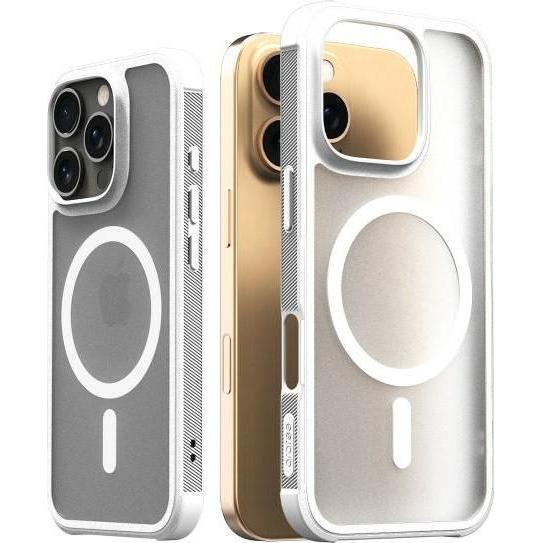 Araree etui Duple M Armor iPhone 16 Pro 6.3" biały/white AR20-02111B (Apple iPhone 16 Pro), Smartphone Hülle, Weiss