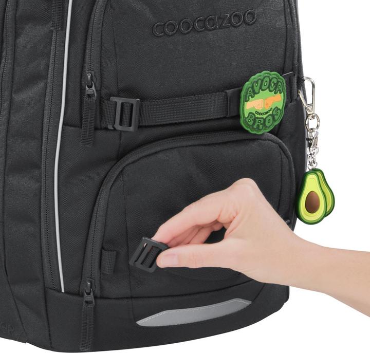Actual product image Coocazoo PORTER Backpack, Black Coal (35 l)