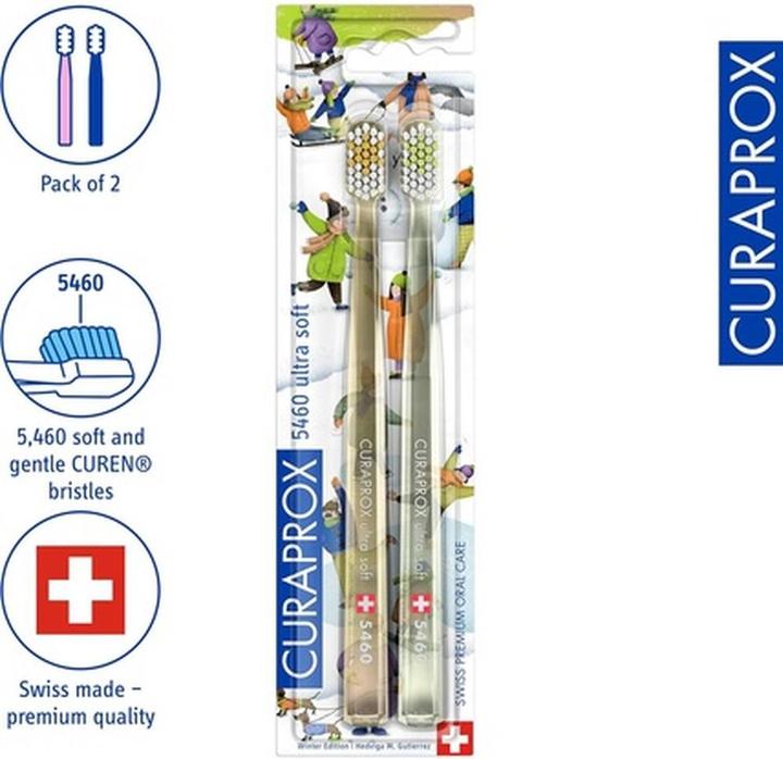 Produktbild Curaprox 5460 Duo Winter Edition (Weich, 2 x)