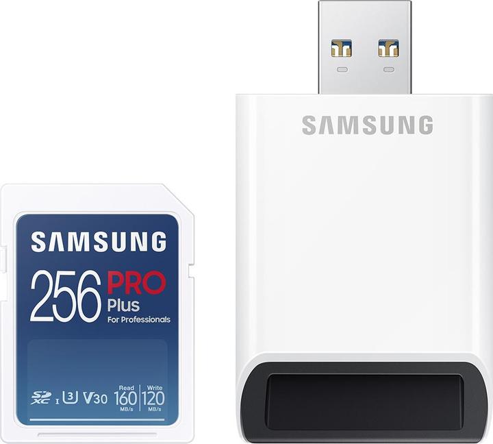 Produktbild Samsung MB-SD256KB/WW memory card SDXC UHS-I (256 GB, SDXC, U3, UHS-I)