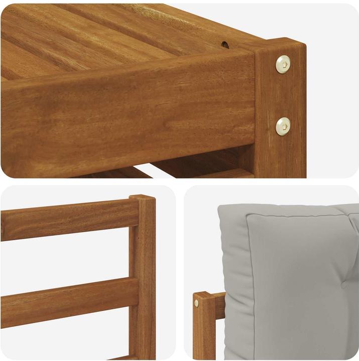 Produktbild vidaXL Outdoor-Sofa