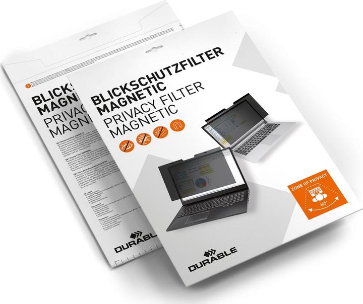 Produktbild Durable Blickschutzfilter MAGNETIC 14,0", 16:10 anthrazit (13.98", 16:10)