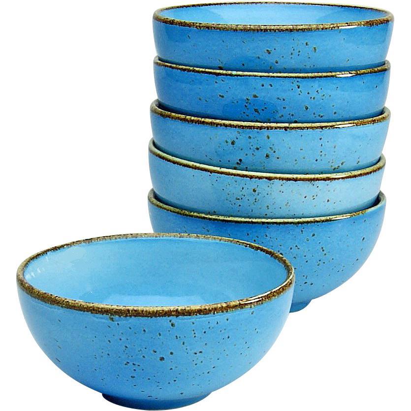 CreaTable Nature Collection, Schüssel + Schale, Blau