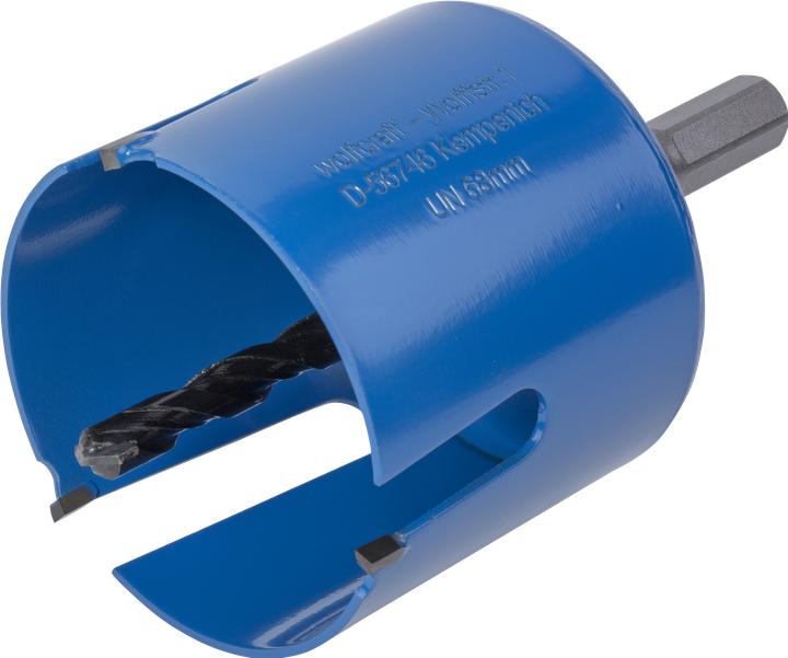 Actual product image wolfcraft 1 universal hole saw HM ø68mm (8 mm)