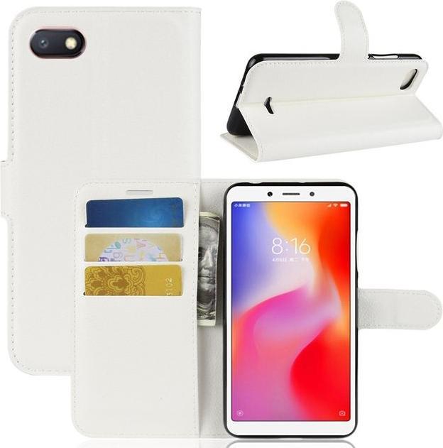 Produktbild MU Classic Litchi Leder Bookcover Series (Xiaomi Redmi 6A)