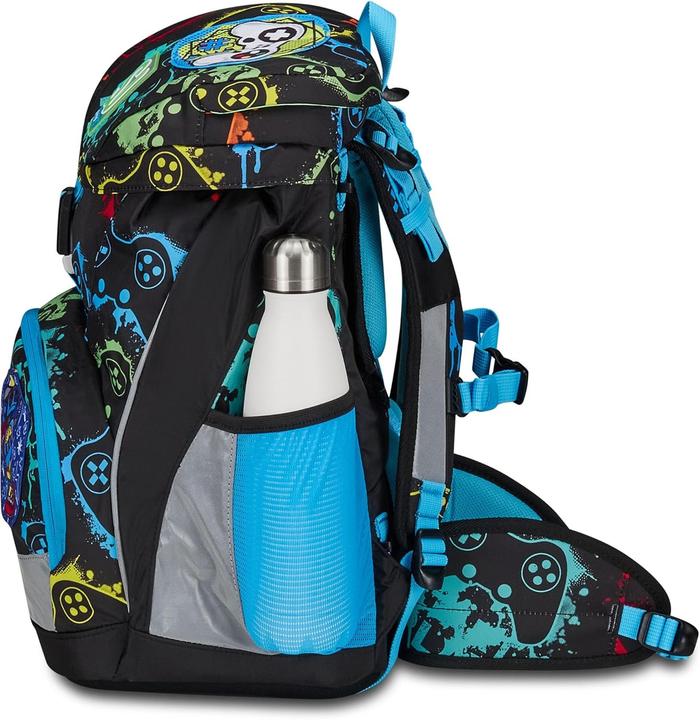Actual product image SJ Gang Ergonomic Adjustable Backpack with Magnetic Closure and Reflective Inserts (24 l)