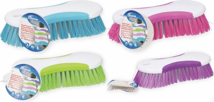 Lifetime Scrub brush soft grip 16cm (1 pcs.)