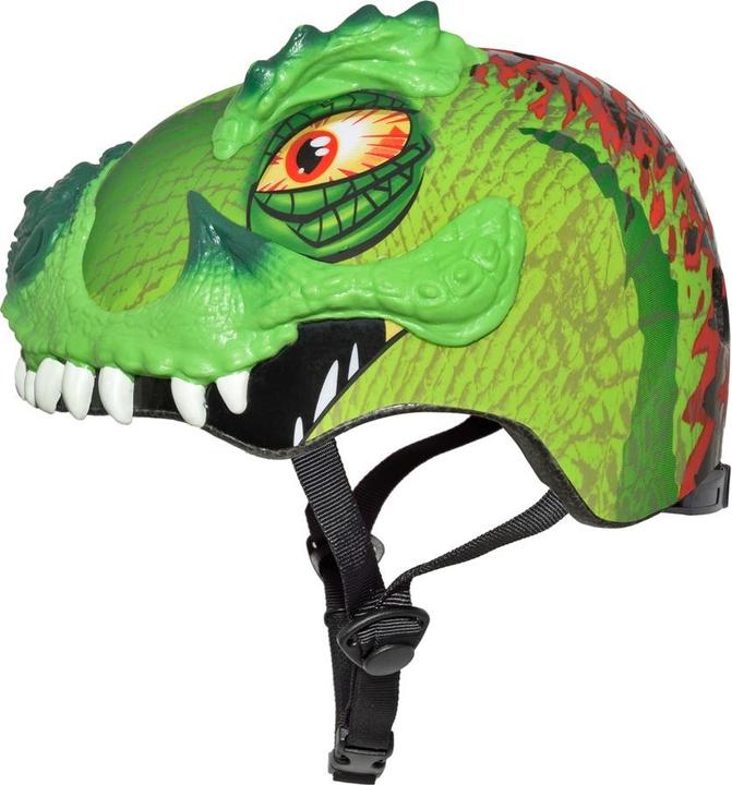 Produktbild MGA Kinderhelm Junior C-Remme T-Rex Awesome Green Size S Child Fs 5+ (50-54 cm) (neu) (54 cm)