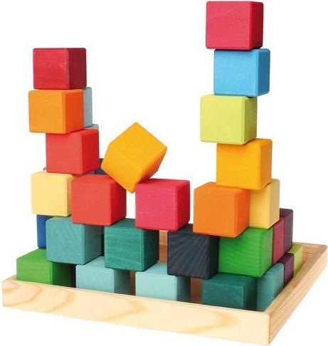 Immagine prodotto Grimm's 36 cubi, arcobaleno