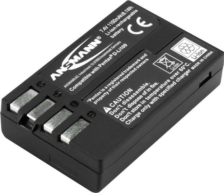 Actual product image Ansmann A-Pen D-LI109 (Camera battery)